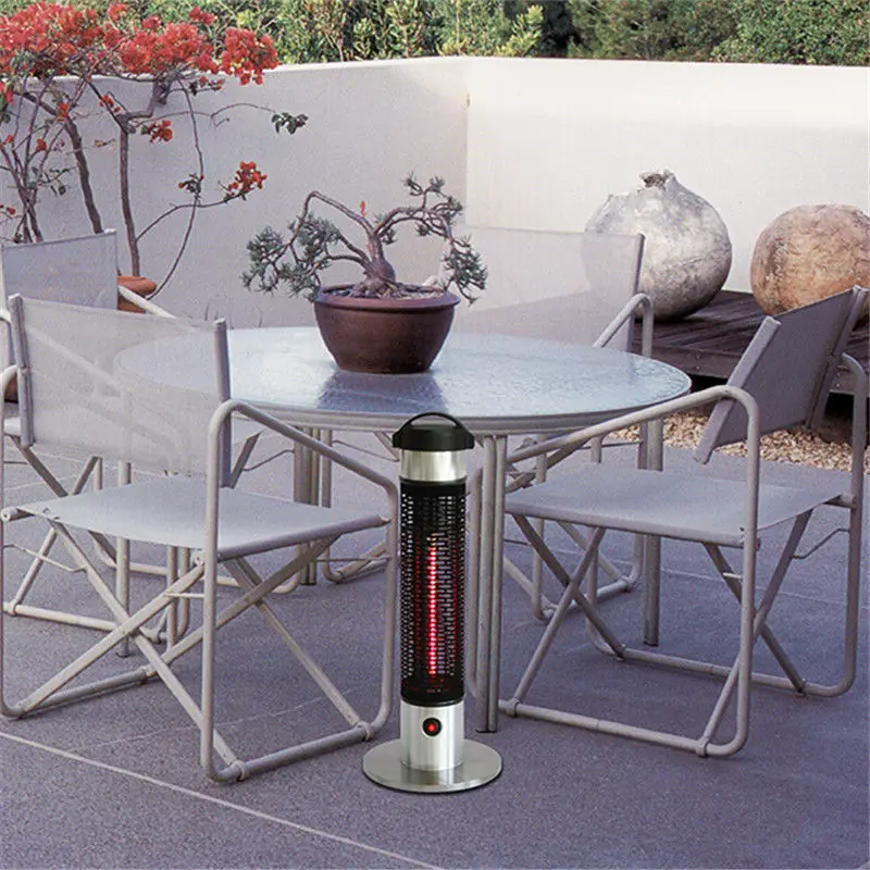 Height65cm Portable Infrarood Heater Tip Over Outdoor Electric Patio Height65cm Portable Infrarood Heater Tip Over Outdoor Electric Patio Stainless Steel Base Infrared Halogen Heaters In From Home