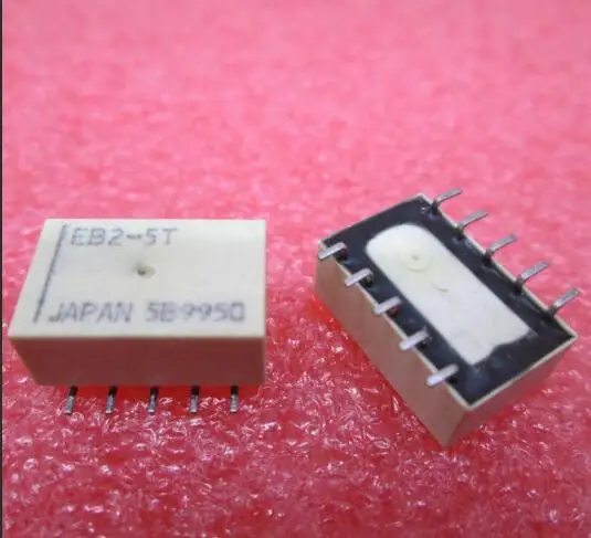 Novidades Relé Eb2-5 Eb2-5vdc 5vdc Dc5v 5 v Smd10 Hot Eb2-5t Eb25t