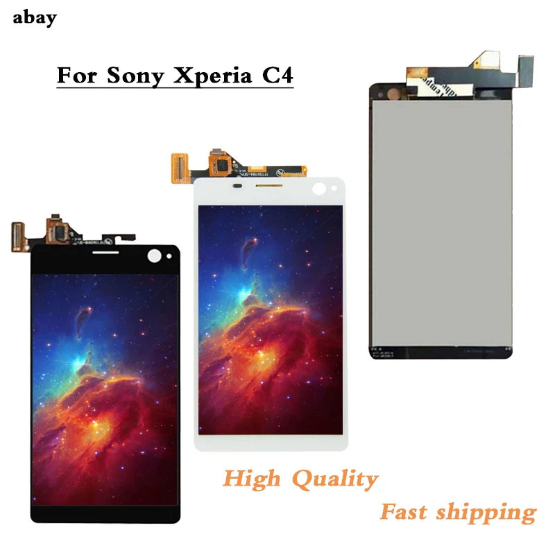 

5.5inch For Sony Xperia C4 E5303 E5306 E5333 E5343 E5353 E5363 LCD Display + Touch Screen Digitizer Assembly For Sony C4