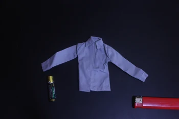

1/6 WWII Women Solider's Grey Blue Shirt Models for 12'' Action Figures Bodies Accessories