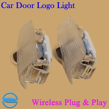 

2X LED Car Door Welcome Light For Lexus LS ES IS LX RX GS GX RC Wireless 3D Projector Logo Ghost Shadow Warning Lamp