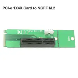 Tmddotda PCI Express Riser Card M.2 PCIE 4X адаптер NGFF карты M2 ключ PCI-E NGFF Riser Card с Мощность шнур