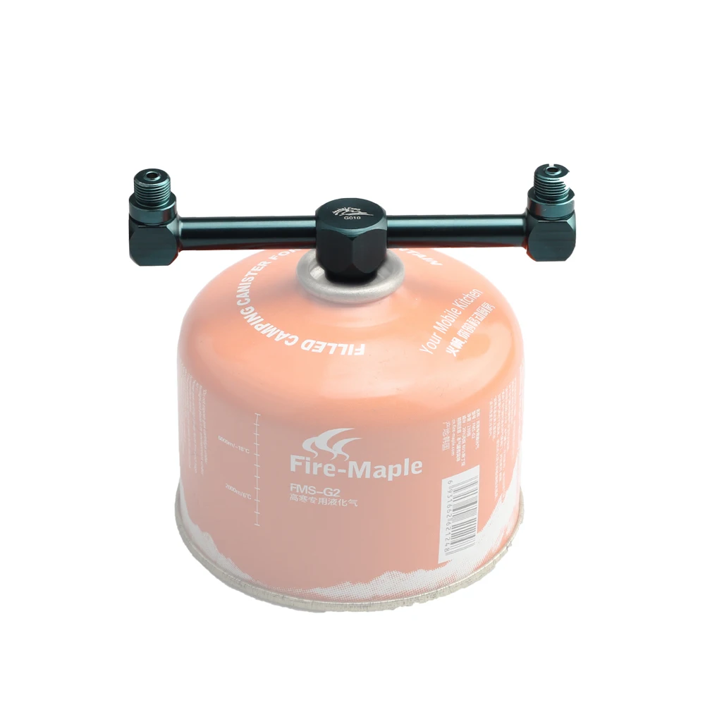 

Jeebel Camp G010 G010A Gas Adapter 1 Gas Tank Cylinder to 2 Gas Stove Lamp Connected Outdoor Camping Cooker Tourism Burners