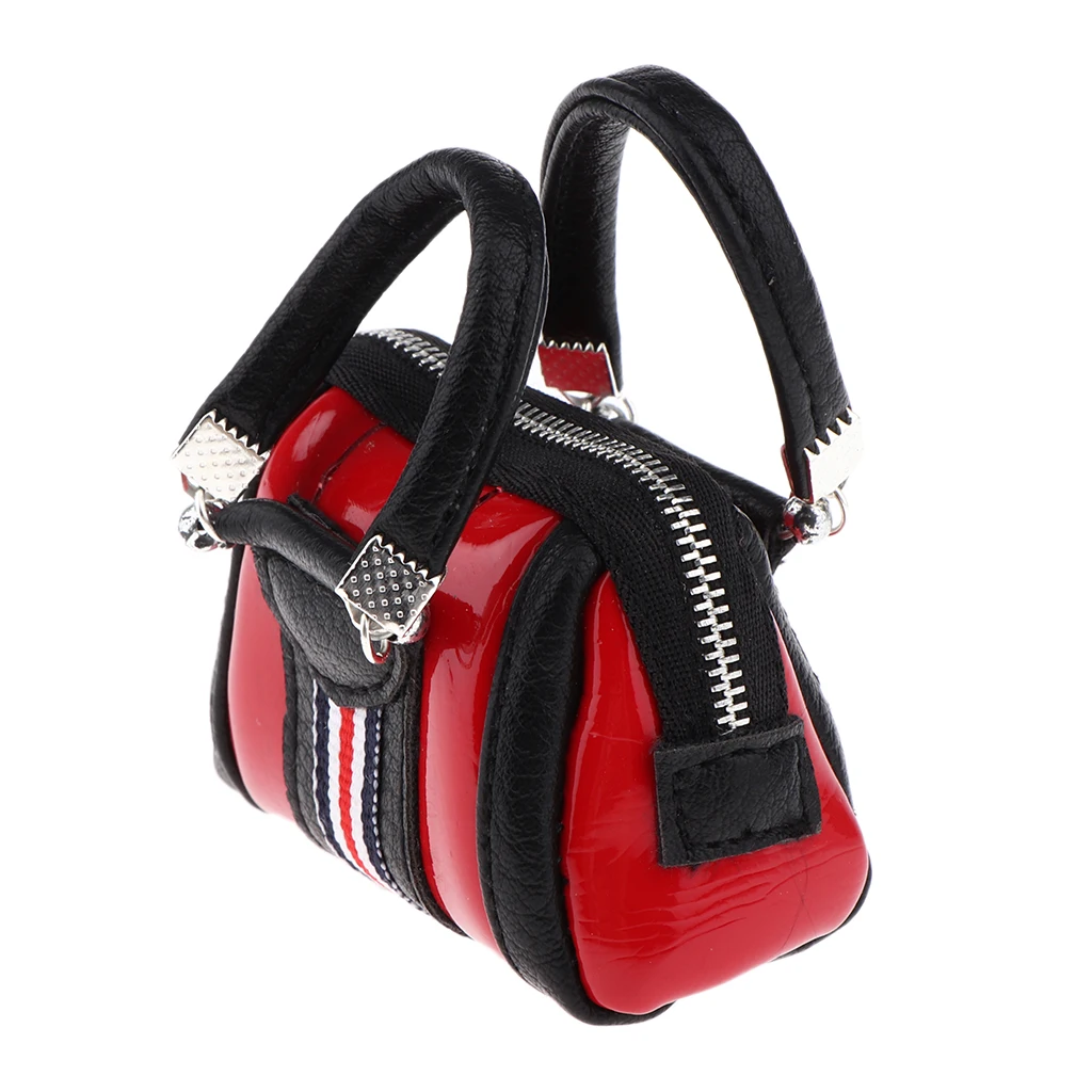Handmade 1/6 PU Leather Handbag for Blythe 12 Inch Doll Party Outfit Collectibles Gift Dolls accessories