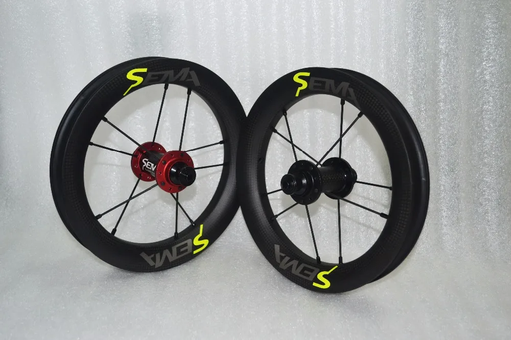 Sema 12 Inch 203 Carbon Wheels Aluminum Wheelset And Balance Bike Parts