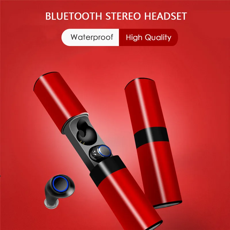 Новинка 2019 HIFI мини водонепроницаемые Bluetooth наушники магнитные для зарядки парные