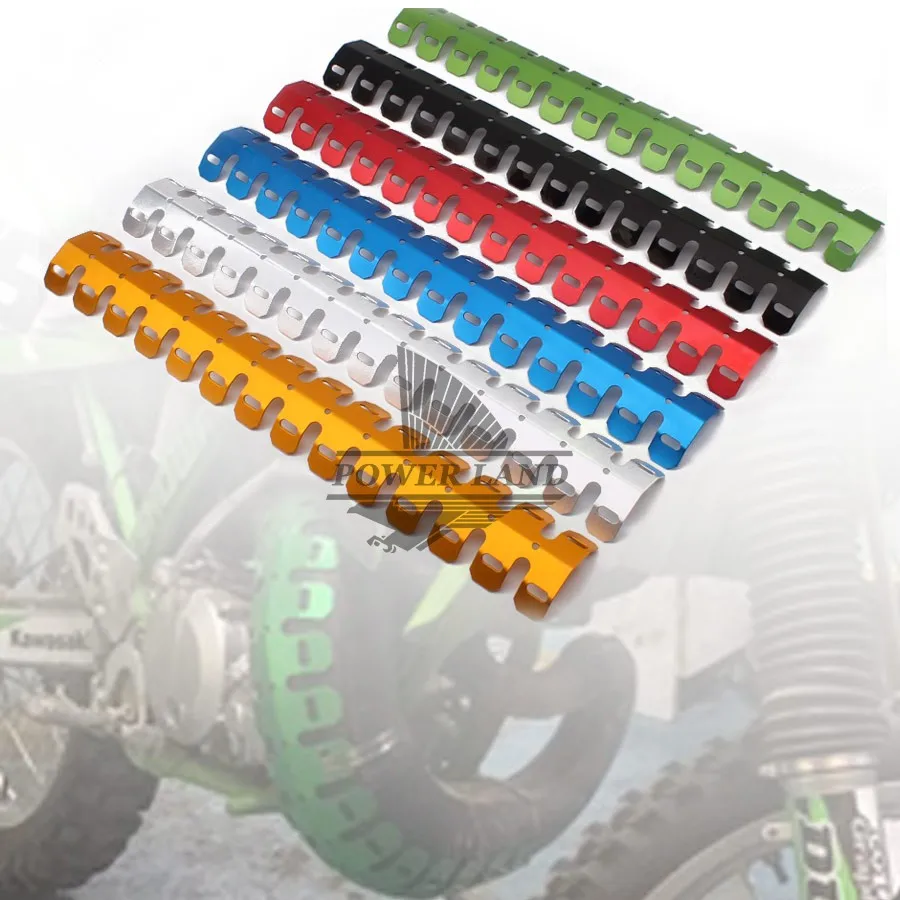 Universal Motorcycle Exhaust Muffler Pipe Leg Protector Heat Shield
