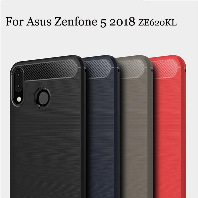 Чехлы для телефонов Asus Zenfone 5 2018 чехол Zenfone5 мягкая задняя крышка ASUS ZE620KL
