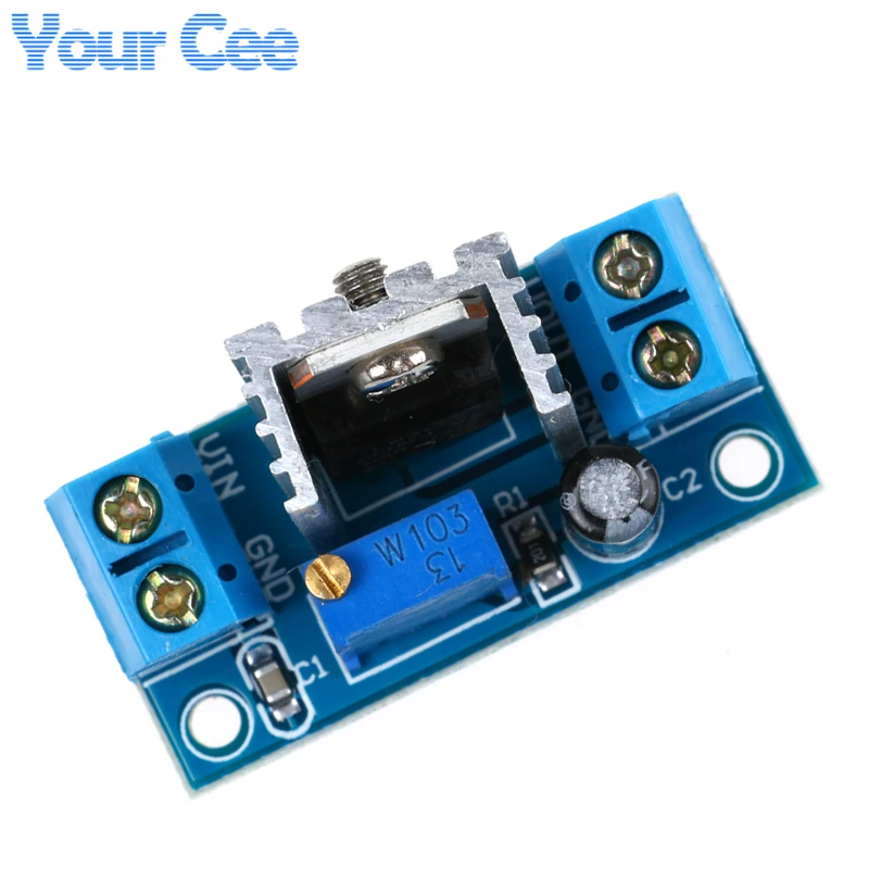 

LM317 DC-DC Converter Buck Step Down Circuit Board Module Linear Regulator LM317 Adjustable Voltage Regulator Power Supply