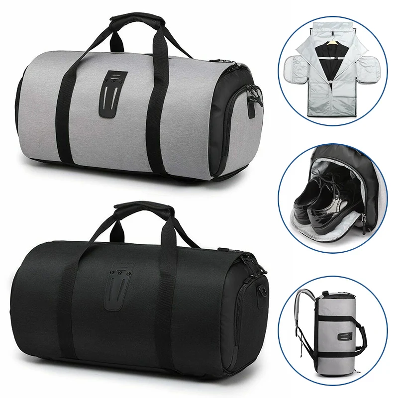 

Hot Selling Stylish Multifunction Travel Waterproof Duffle Bag Large Capacity Trip Suit Storage Handle Bag