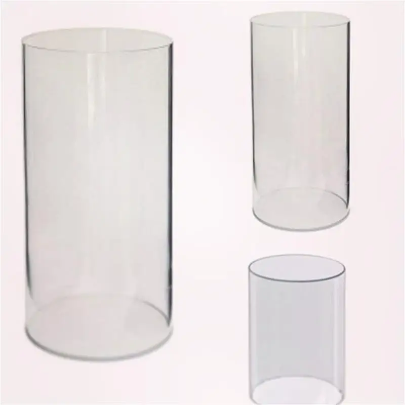 Sale Acrylic Round Plinth Pink Gold White Clear Cylinder Display Pedestal Riser Party Holiday DIY Decorations Support Customize 1Pcs 5