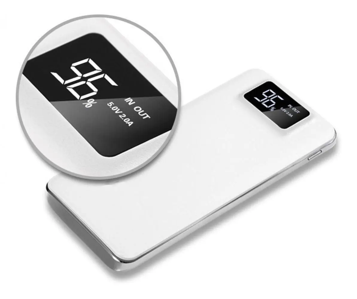 External Battery Pack Charger 10000mah Power Bank Portable Emergency Battery Charger Dual USB Powerbank for Xiaomi iPhone X Note