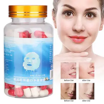 

Crystal Capsules Mask Collagen Moisturizing Hydrating DIY Mask Nourish Skin Cosmetics 100pcs