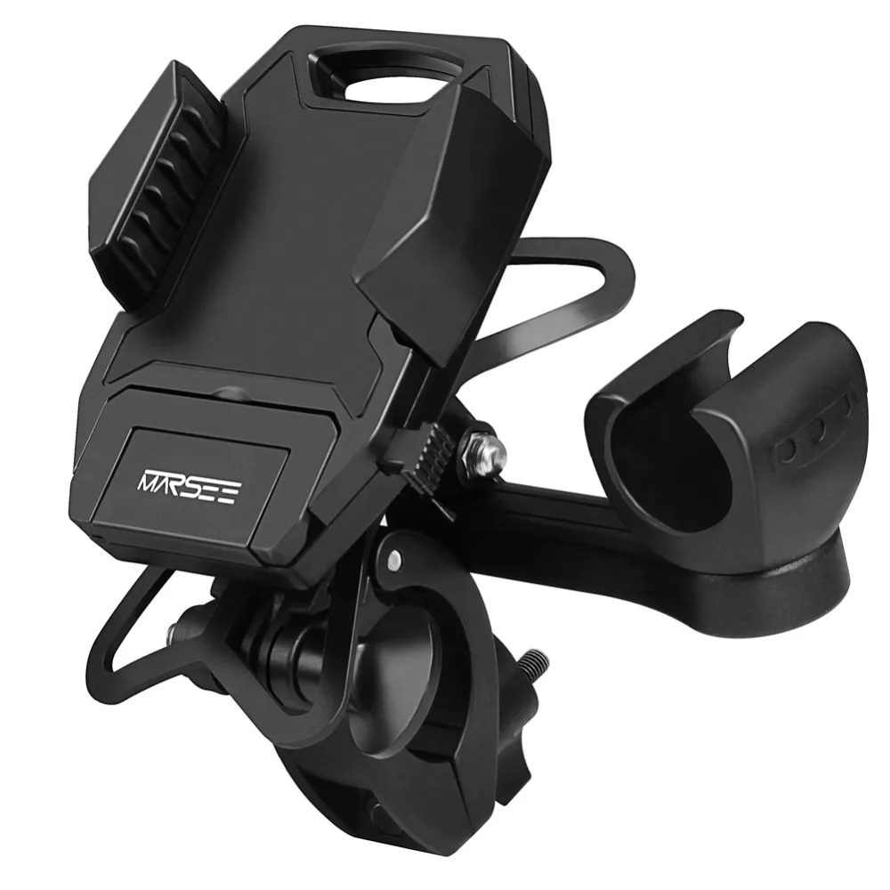 imágenes para Bike Mount Teléfono Soporte Para Bicicletas, MARSEE Universal Cuna Abrazadera para iOS Android Smartphone Navegación GPS con Un Solo botón lanzado imágenes para Bike Mount Teléfono Soporte Para Bicicletas, MARSEE Universal Cuna Abrazadera para iOS Android Smartphone Navegación GPS con Un Solo botón lanzado