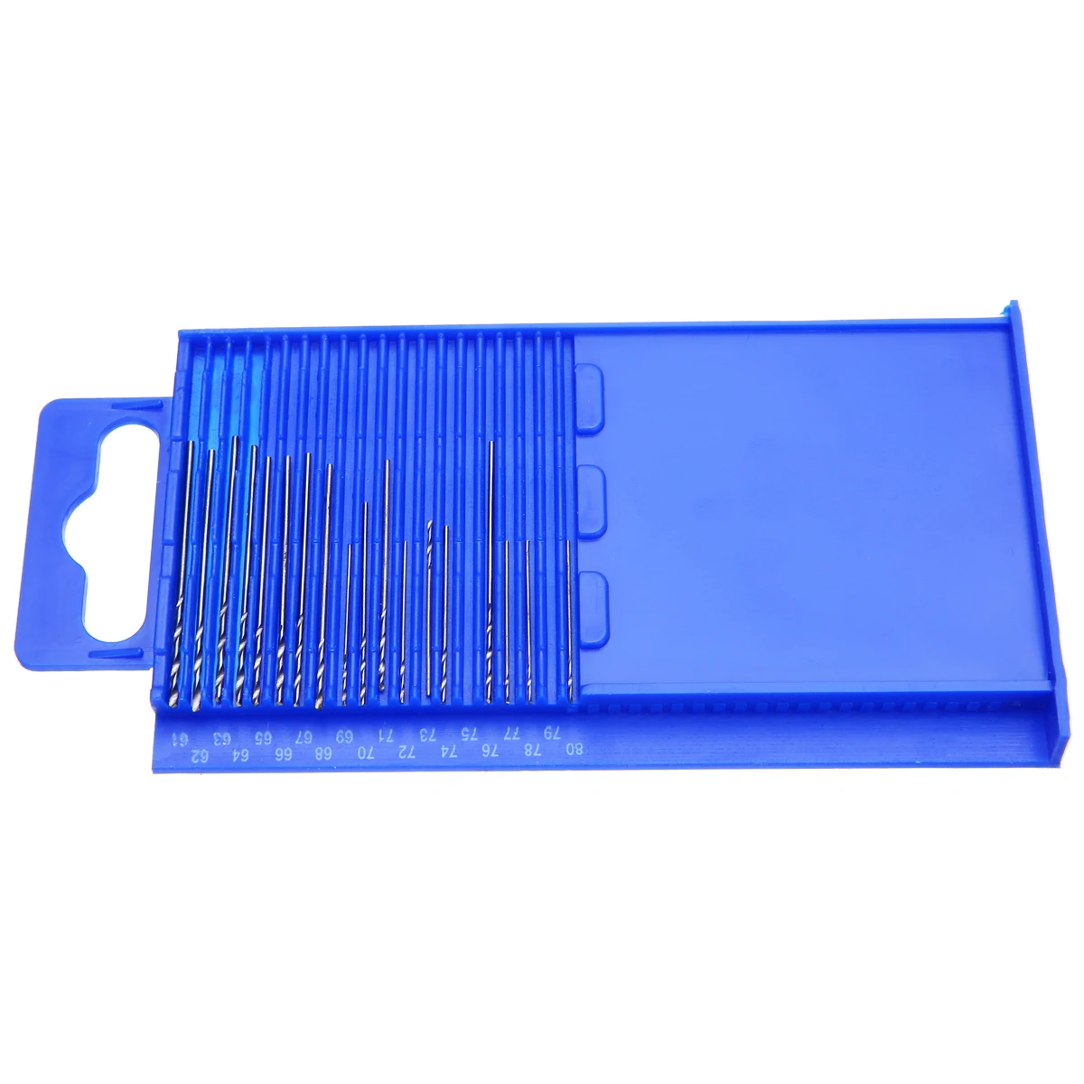 1pc Aluminum Hand Drill with 21pcs Mini Drill Bit Set and Plastic Case For Hobby DIY Craft Jewelry Making
