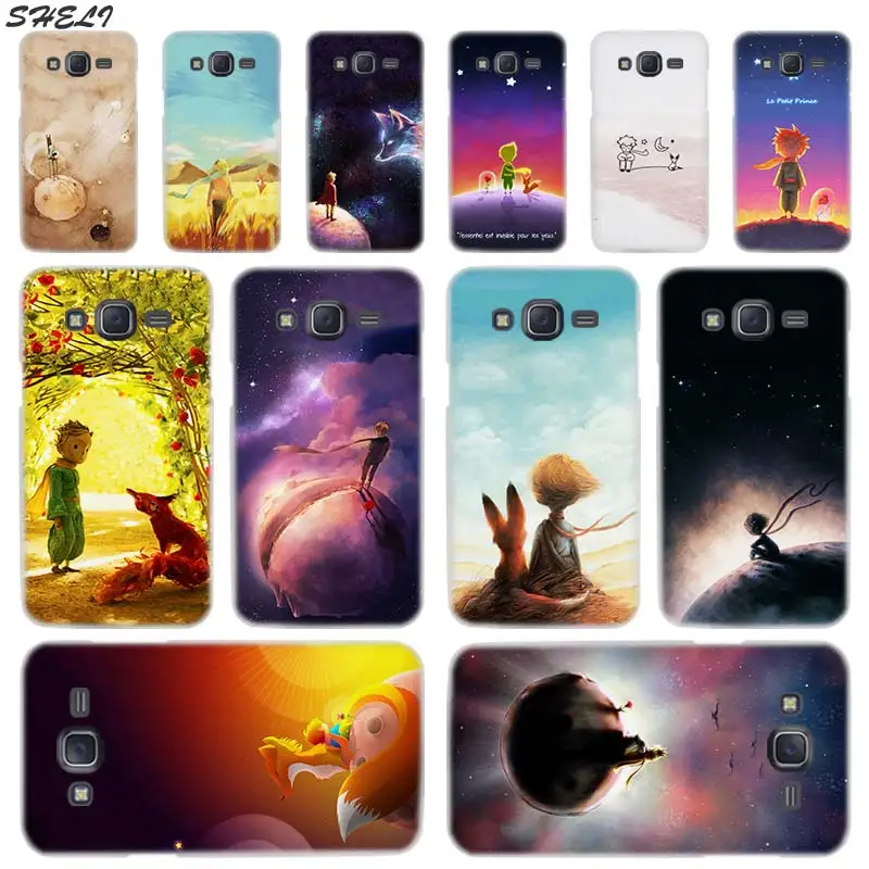 

Sheli Little Prince Fox Clear Transparent Hard Phone Case for Samsung J1 J2 J3 J4 J5 J6 J7 J8 2015 2016 2017 2018 J7 Pri Plus