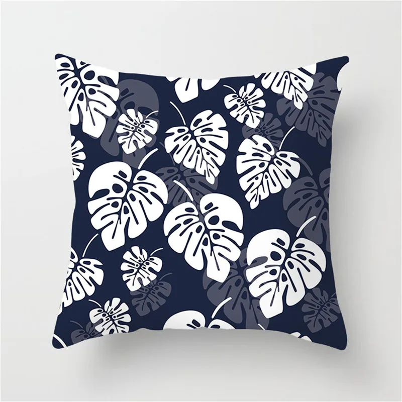 

Fuwatacchi Plant Animals Painting Cushion Cover Deer Flower Abstract Throw Pillows Cover Home Sofa Chair Decorative PIllows Case