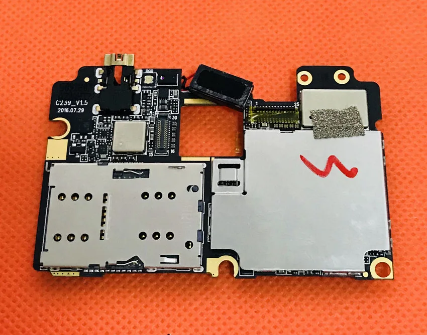 Б/у оригинальная материнская плата 4G RAM + 32G ROM для UMI Plus 5 "FHD MTK6755 Helio P10 Octa Core