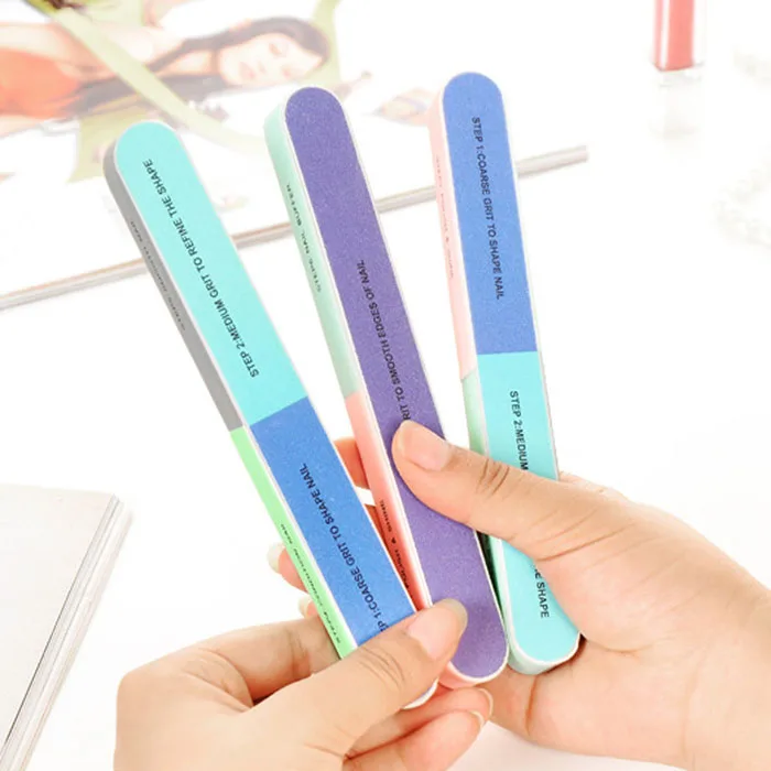 Ногтей буфера Маникюр Nail remover Творческий печать файлов шлифовальные песок