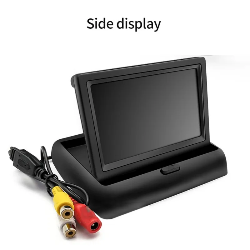 Новый автомобильный монитор 4 3 дюйма TFT LCD HD цифровой экран 16:9/4:3 480*272 2 полосный