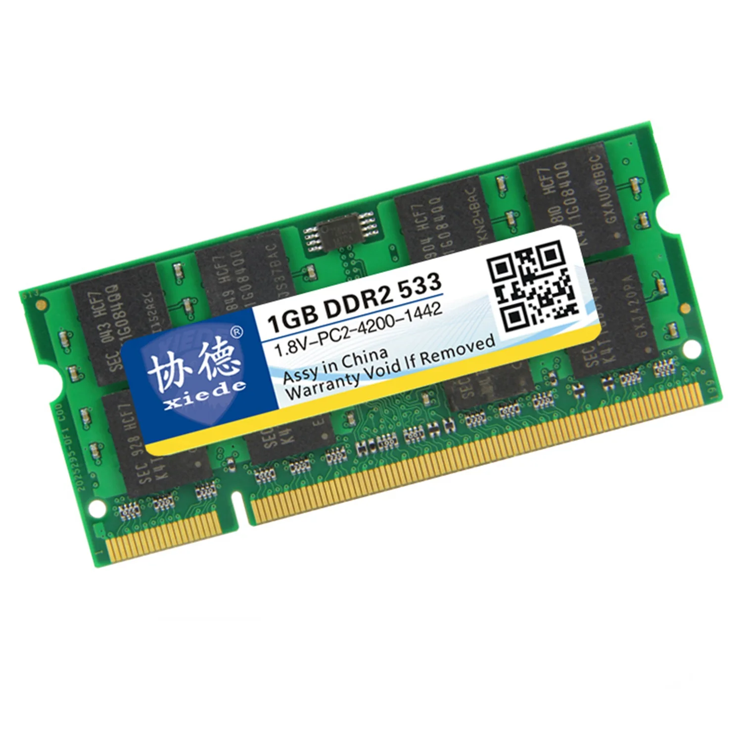 Xiede модуль оперативной памяти ноутбука Ddr2 533 Pc2-4200 240Pin Dimm 533 МГц для ноутбука X029