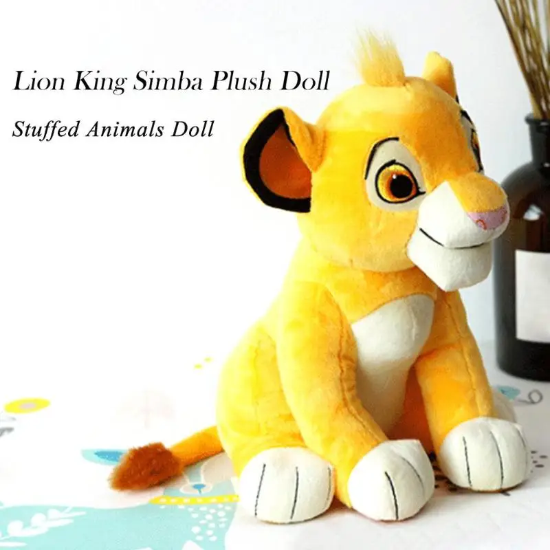 26cm Cute Simba The Lion King Stuffed Plush Animal Toys Kids Simba Soft Stuffed Animals Doll Plush Toys For Children Xmas Gifts