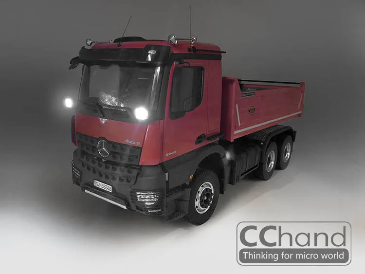CChand Tamiya 1/14 прицеп грязевая головка головной прожектор радиоуправляемая