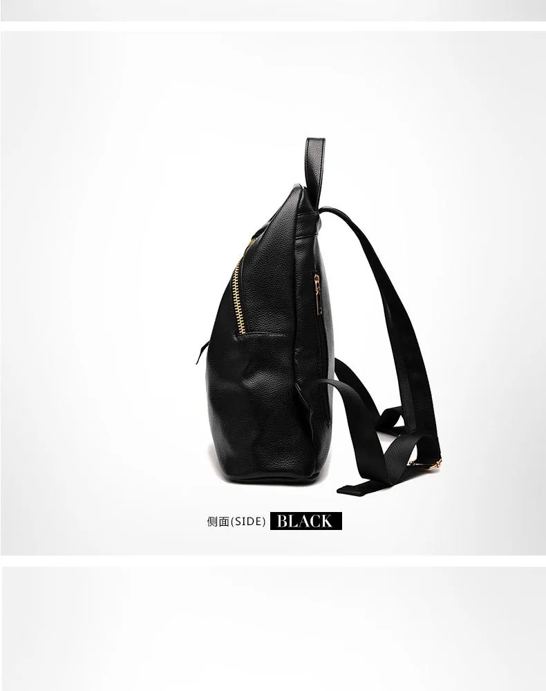 Mochilas простой в Корейском стиле Модный повседневный женский рюкзак. Школьный рюкзак из искусственной кожи высокого качества для колледжа