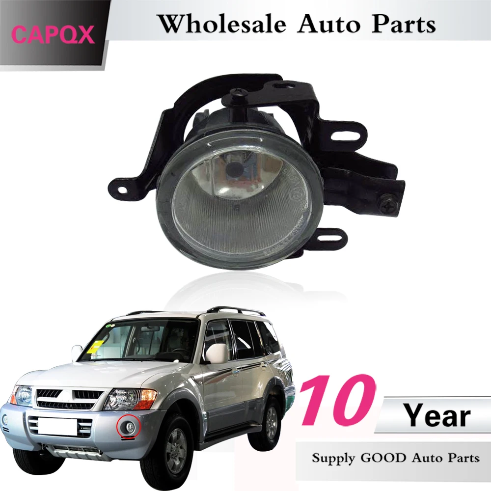 CAPQX для Montero Pajero V73 V75 V77 2004 2005 2006 переднего бампера Туман светильник осветительный