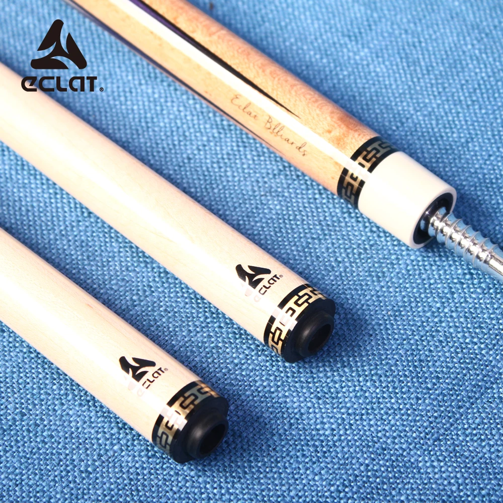 

ECLAT LPZ-05A Pool Cue 1/2 Piece Pool Cue Stick 12.6 mm Tip Billiard Cue Professional Canadian Maple Technology High-end Stick