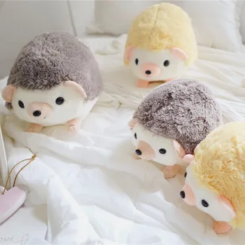 New Arrival Cute Cartoon Plush Hedgehog Dolls Soft Cotton Stuffed kawaii Hedgehog Plush baby Toys Birthday Gifts for Kids 28cm super cute sitting mother and baby koalas plush toys stuffed koalas dolls kawaii kids toys soft pillow lovely birthday gift