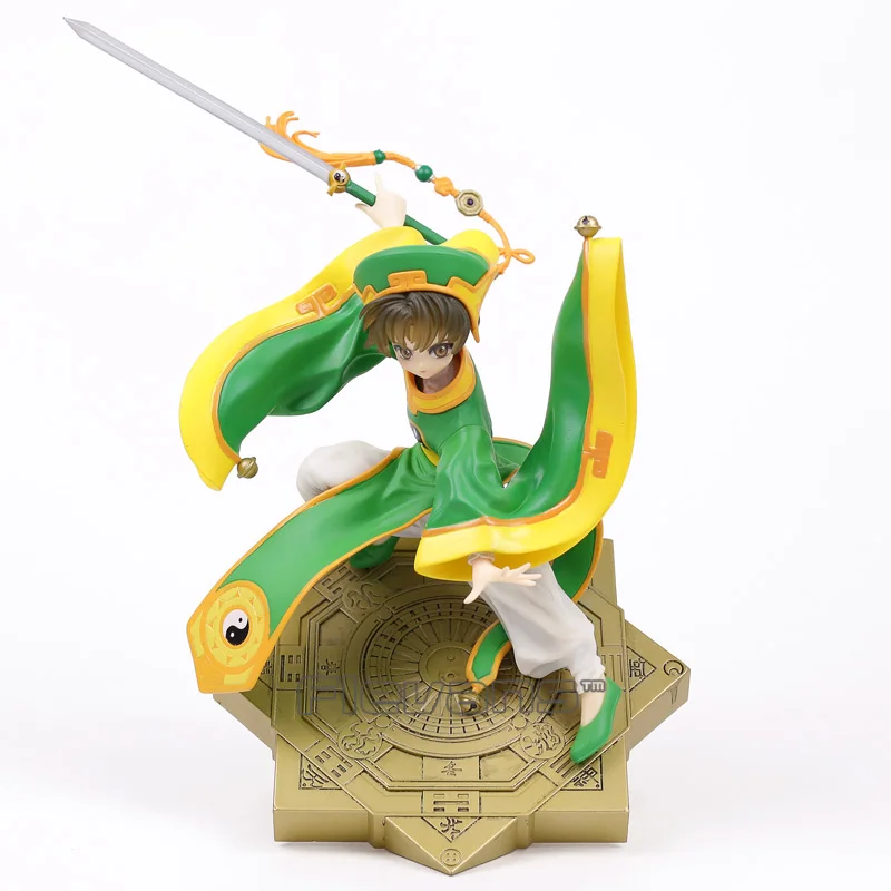 

Anime Cartoon Card Captor Sakura Li Syaoran 1/7 Scale PVC Figure Collectible Model Toy 28cm