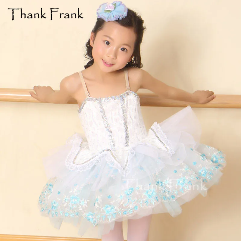 

Embroidered Lace Camisole Ballet Tutu Dress Girls Adult Princess Sequin Dance Costume Thank Frank C404