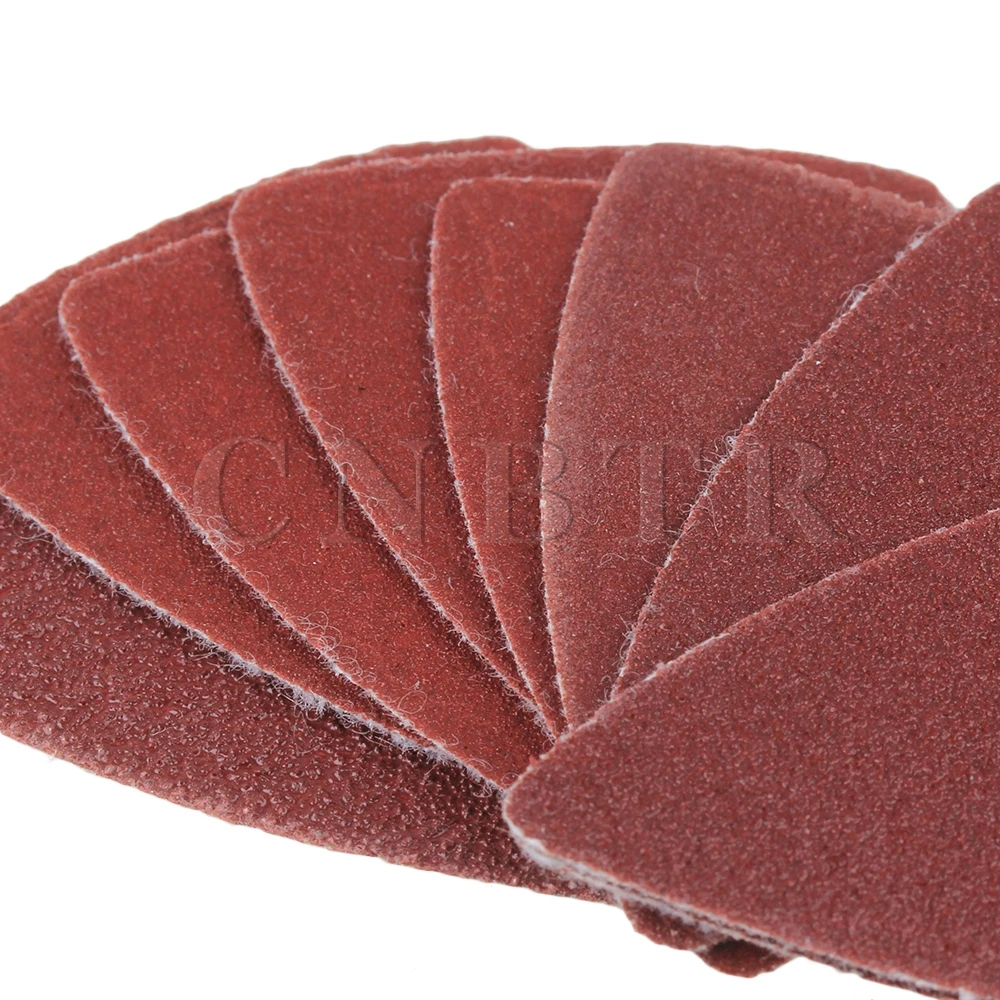 CNBTR 50mm Dia Finger Sandpaper Sheet with 60/80/120/180/240 # Pack of 50 CNBTR 50mm Dia Finger Sandpaper Sheet with 60/80/120/180/240 # Pack of 50