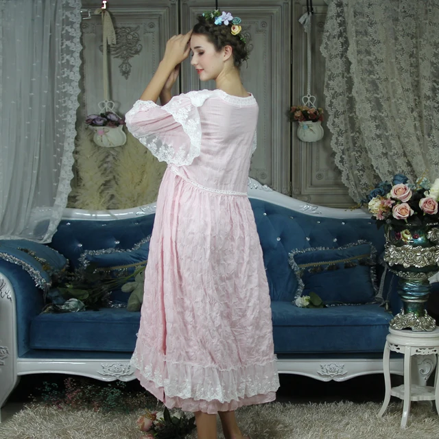 ladies long nightgowns