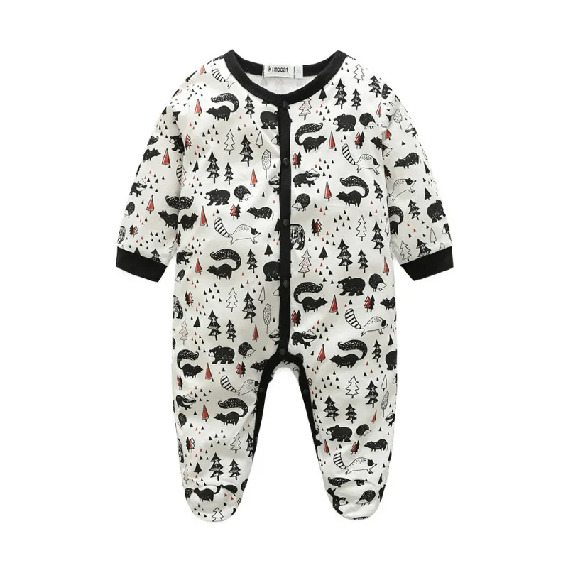 

Newborn Unisex Baby Clothes Cartoon Animal Costume Baby Girls Boys Jumpsuit clothing Winter Warm Romper Body Unisex Baby Clothes