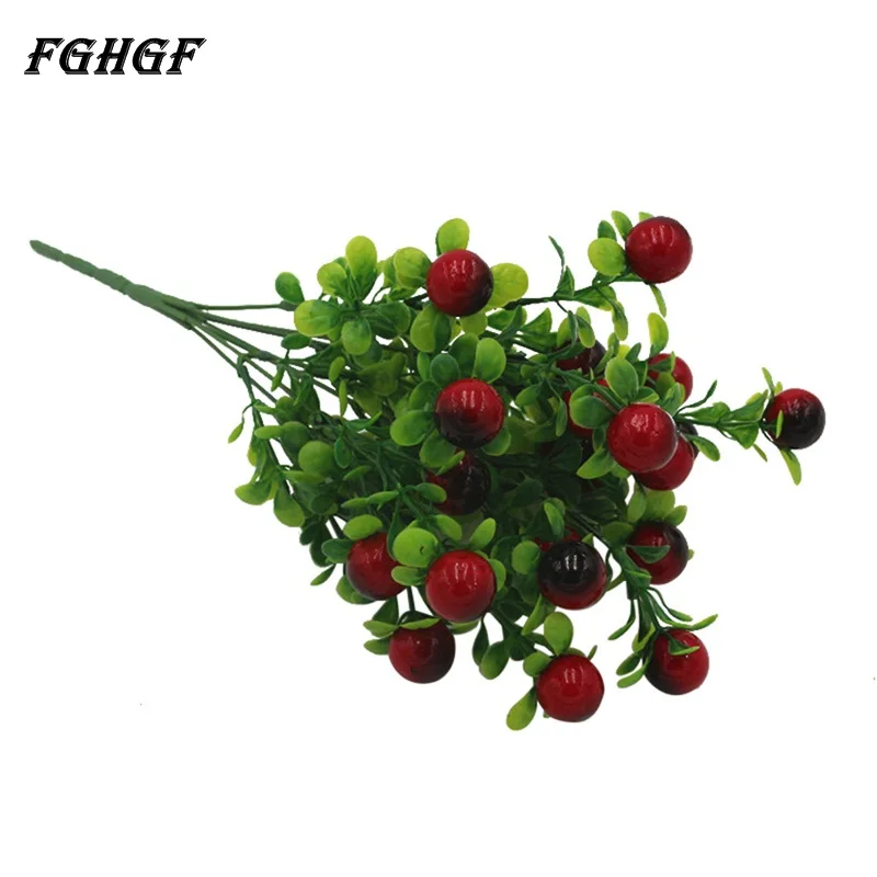 FGHGF фруктовые ягоды Декоративные искусственные цветы Шелковые для свадьбы
