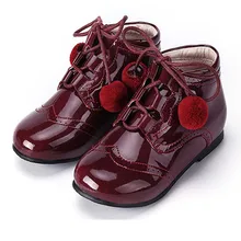 Зимняя обувь для девочек; ботильоны из натуральной кожи для малышей; коллекция года; Осенняя детская обувь для девочек; осенние ботинки для девочек
