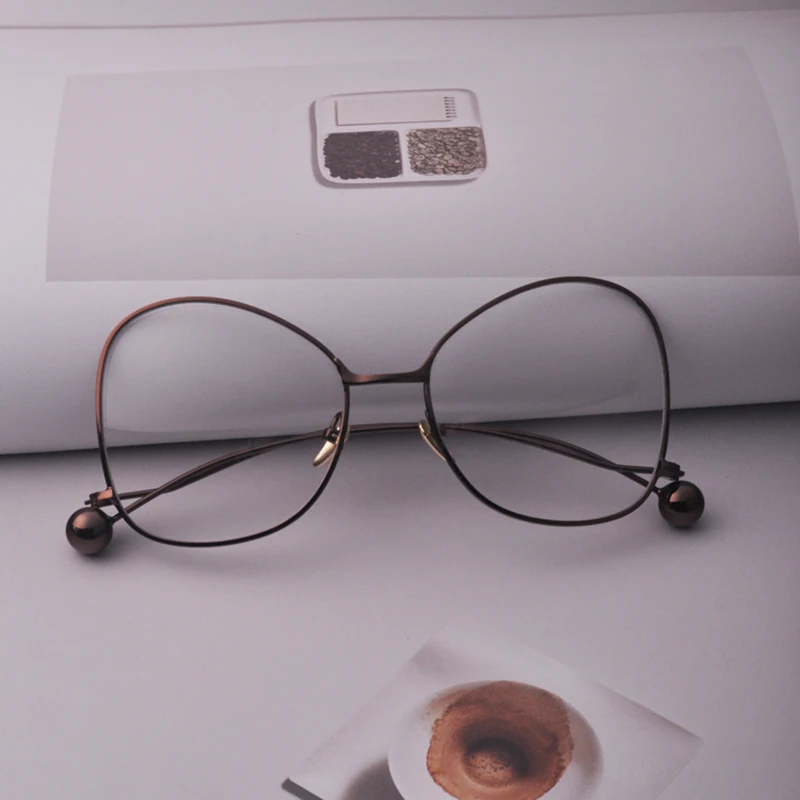 Детские оптические очки с круглой оправой в металлической оправе|frames eyewear|eyewear
