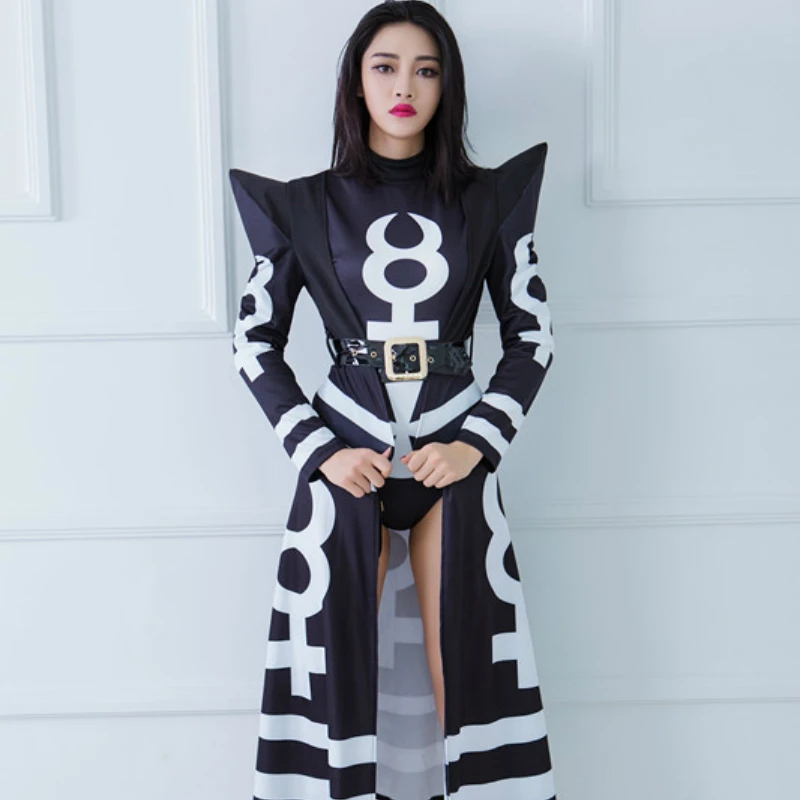 2018 DS performance new women black long clock bodysuit costume suit bar DS singer dance hip hop club setds costume sexy singer 2018 DS performance new women black long clock bodysuit costume suit bar DS singer dance hip hop club setds costume sexy singer