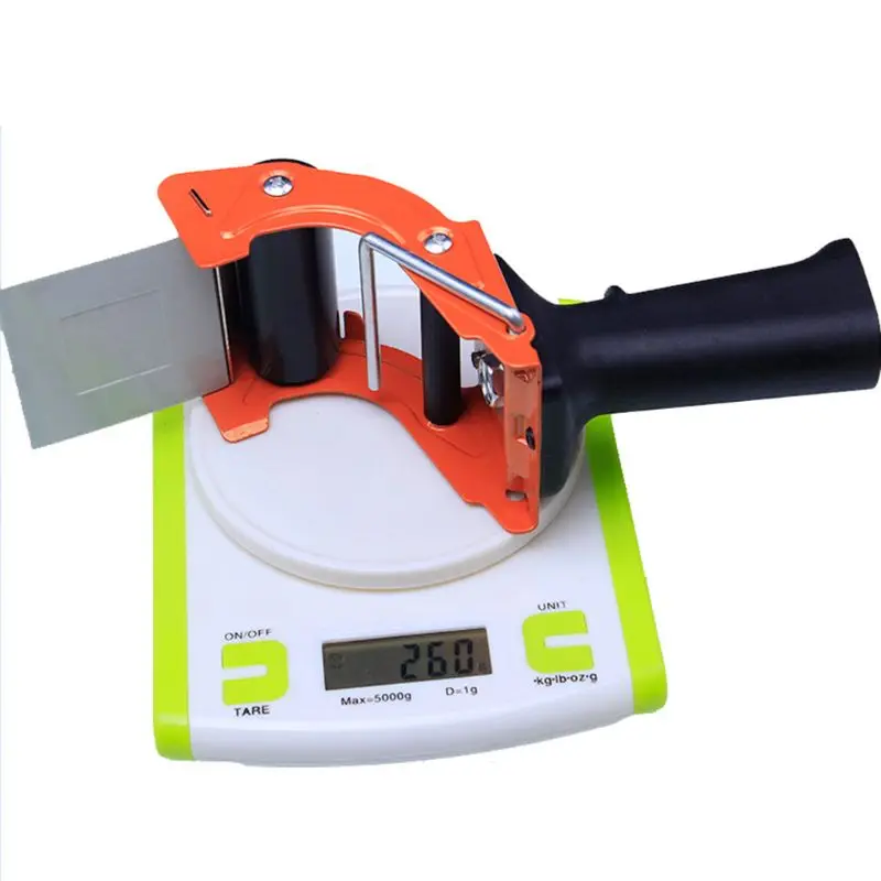 

Heavy Duty Portable Sealing Tape Gun Dispenser Packaging Machine Cutter Handheld Packer Holder Random Color