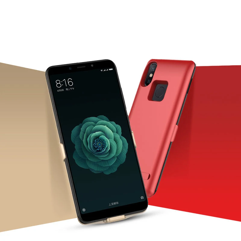 A2 ударопрочный чехол для зарядного устройства Xiaomi Mi 6X Внешнее зарядное