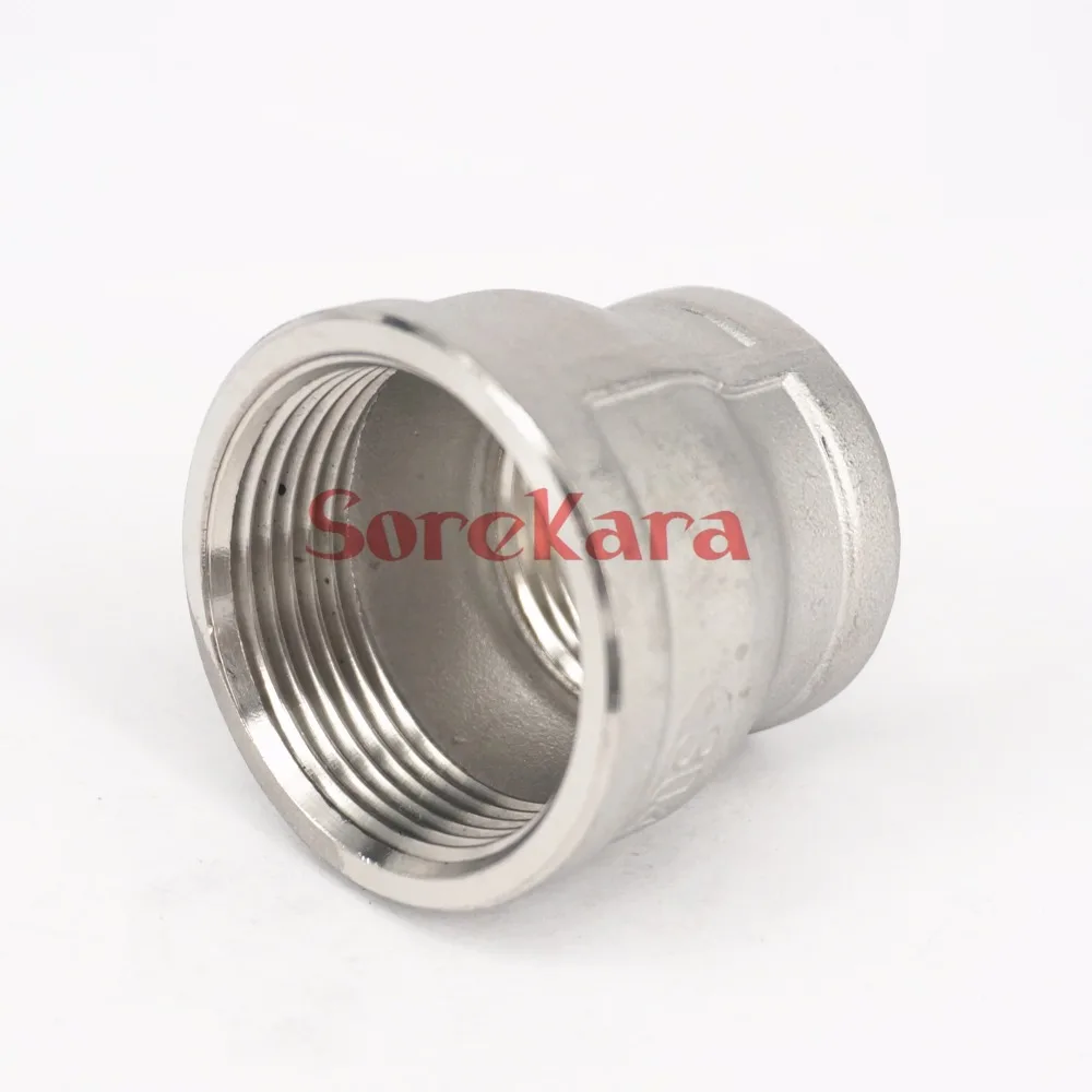 1/2 &quotBSP до 1-1/2&quot BSP Женская резьба 304 нержавеющая Steeel концентрический редуктор