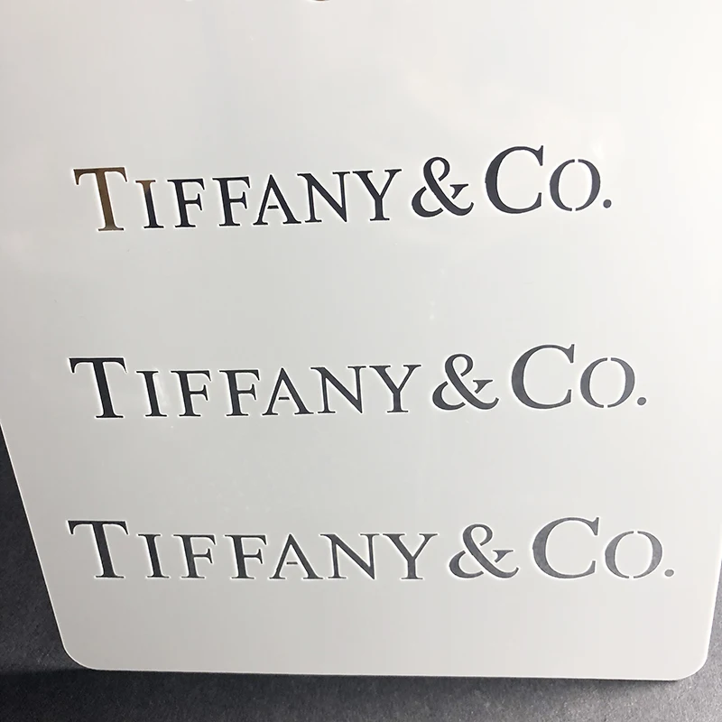 Bakery Spray Mould Baking Spray Stencils Mold Famous Brand Logo Shaped Cake Stencils Candy Template Mold Cake Decoration Tools 4
