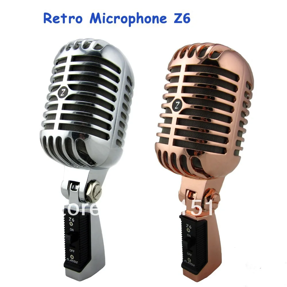 Professional Retro Microphone font b Speaker b font Jazz blues Microphone With Metal Mesh Classic Dynamic