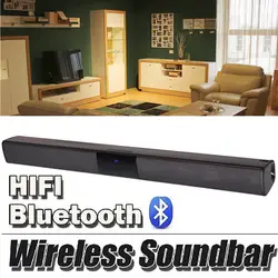 20 Вт Сабвуфер Звук бар Bluetooth динамик дома ТВ Саундбар стерео беспроводной аудио динамик Super Bass громкий громкой связи