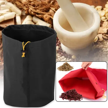 

Canvas Herbs Filter Bag Tool Zippers Practical Folding Fish Net Accessory Extraction Bag Creativity Plants Mesh Screen Outdoors