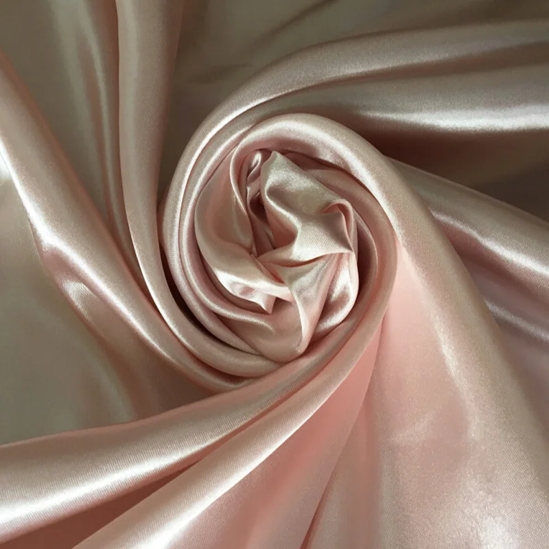 

2018 Real Top Quality Woven Dyed 700 Colors 100% Polyester Antique Satin Fabric