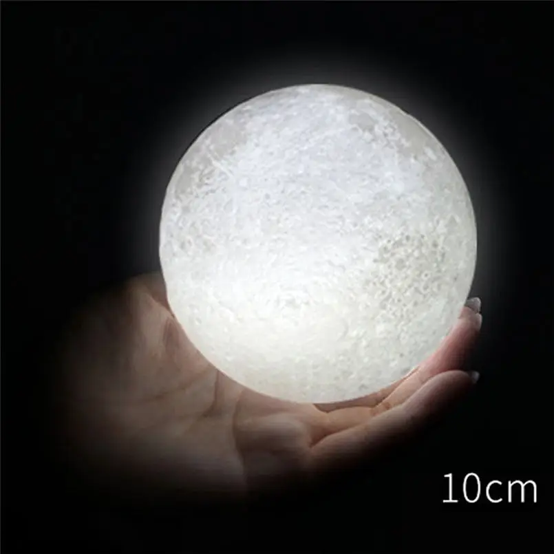 Moon Lamp 3D USB LED Magical Moon Night Light Moonlight Table Desk Touch Sensor Color Changing Home Bedroom Decoraction F#5N08 (6)