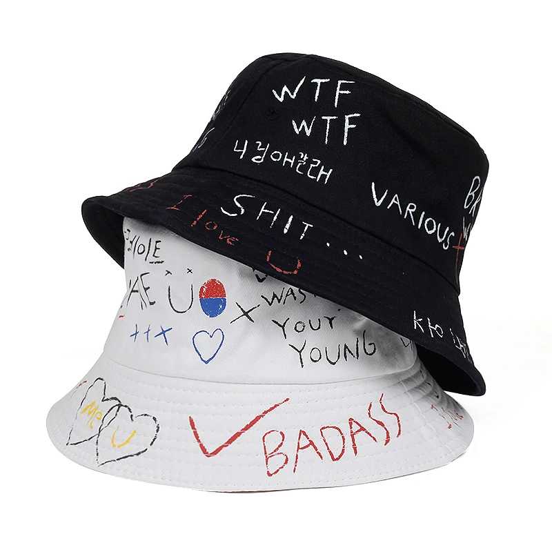 Bucket Hat Women | Men's Bucket Hat | Harajuku Hat | Bucket Cap ...